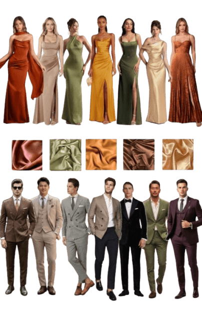 Formal Rustic Glam attire guidelines